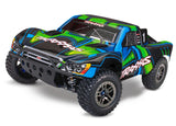 Traxxas Slash 4x4 Ultimate 1/10 Scale 4WD Brushless Pro Short Course Race Truck - Green