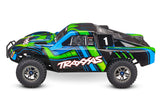 Traxxas Slash 4x4 Ultimate 1/10 Scale 4WD Brushless Pro Short Course Race Truck - Green