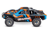 Traxxas Slash 4x4 Ultimate 1/10 Scale 4WD Brushless Pro Short Course Race Truck - Orange