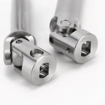 INJORA Stainless Steel Drive Shafts for 1/18 Redcat Ascent-18