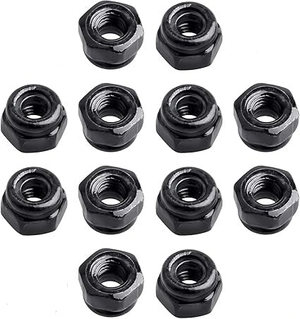 PlatinumRC Traxxas TRX-4M Replacement M2.5 Wheel Nuts (10) - Black