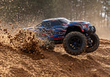 Traxxas X-MAXX Brushless Electric 4x4 Monster Truck BELTED with 8S ESC - Blue