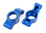 Traxxas Aluminum Stub Axle Carriers L/R (2) X-Maxx / XRT - Blue