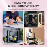 PLA Crystal-Transparent 1.75mm, 1KG/2.2LB