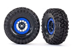 TRAXXAS T&W METHOD SATIN BLK CHRM BLUE BDLK