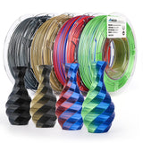 PLA Silk Dual Color Variety Pack (4x200g) - 1.75MM