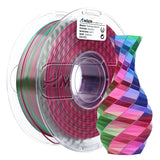 PLA Silk Triple Color 1.75mm, 1KG/2.2LB