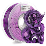 PLA Silk Dual Color Filament 1.75mm, 1KG/2.2LB