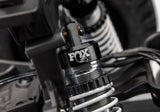 Traxxas Fox Black Aluminum GTR Shock Caps (4) - 8456