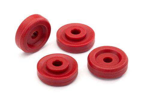 Traxxas Wheel Washers Red (4)
