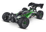 Traxxas Jato 4x4 Brushless 1/8 Scale 4WD Electric Racing Buggy w/ TQ Radio - Green