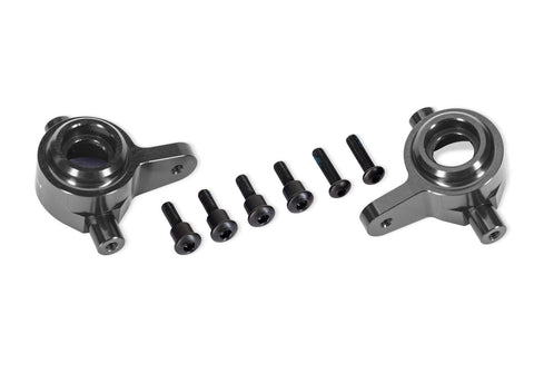 Traxxas Gray Aluminum Steering Blocks (L&R) - 9064-GRAY