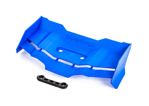 Traxxas Wing w/ Wing Washer Sledge - Blue