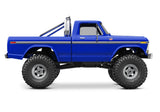 Traxxas TRX-4M 1979 Ford F150 Ranger XLT High Trail 1/18 Brushed Scale and Trail Crawler - Blue