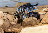 Traxxas TRX-4M 1979 Ford F150 Ranger XLT High Trail 1/18 Brushed Scale and Trail Crawler - Black