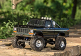 Traxxas TRX-4M 1979 Ford F150 Ranger XLT High Trail 1/18 Brushed Scale and Trail Crawler - Black