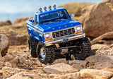 Traxxas TRX-4M 1979 Ford F150 Ranger XLT High Trail 1/18 Brushed Scale and Trail Crawler - Blue