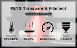 PETG Transparent Variety Pack (4x250g)