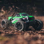 ARRMA 1/18 GRANITE GROM MEGA 380 Brushed 4X4 Monster Truck RTR with Battery & Charger - Green