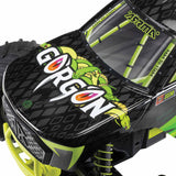 ARRMA 1/10 GORGON 4X2 MEGA 550 Brushed Monster Truck RTR with Battery & Charger, Yellow