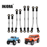 INJORA Stainless Steel High Clearance Links for 1/18 Redcat Ascent-18