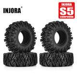 INJORA S5 Kraken Claw 1.9" 4.19" OD M/T Tires (4) (106*37mm)