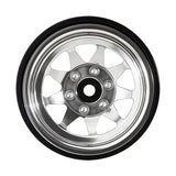 INJORA 1.3" Stamped Steel -4.05mm Offset Wheels for Micro Crawlers (W1312)