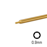INJORA 0.04" 0.9mm Hexagon Screwdriver for 1/24 1/18 RC Crawlers