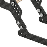 INJORA 5° Angled LCG Carbon Fiber Chassis Kit for 1/18 TRX4M - 4M-38