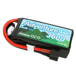 Gens Ace 11.4V 3600mAh 3S1P 60C Lipo: Deans XT60