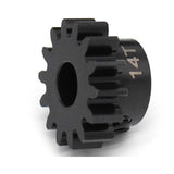 Hot Racing 14t Mod 1.5 Hardened Steel Pinion Gear 8mm Bore