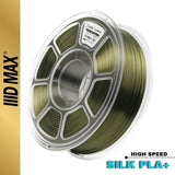 IIID Max High Speed Silk PLA+ Filament 1.75mm | Metallic Sheen Finish
