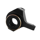 INJORA 2pcs Black Brass Front Steering Knuckles Counter Weights for SCX24 AX24