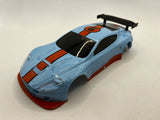 Silver Horse Mini-Z Aston Martin 98mm Body - Gulf Livery