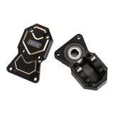 INJORA 2pcs 10g/pcs Black Brass Diff Covers for Axial SCX24 AX24