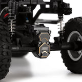 INJORA 2pcs 10g/pcs Black Brass Diff Covers for Axial SCX24 AX24