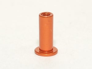 PN Racing Mini-Z Flanged Aluminum Disk Damper Post - Orange