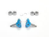 PN Racing Mini-Z MR03 Adjustable Axle Low Down Knuckle (Blue)