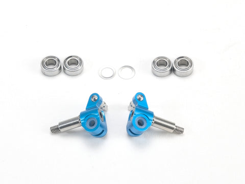 PN Racing Mini-Z MR03 Adjustable Axle Low Down Knuckle (Blue)