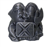Metallic Gunmetal Silver PLA