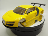 Silver Hose RC Mini-Z Audi R8 98mm Body - Sapphire Yellow