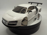 Silver Hose RC Mini-Z Audi R8 98mm Body - Alpine White