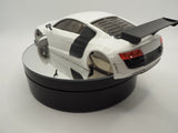 Silver Hose RC Mini-Z Audi R8 98mm Body - Alpine White