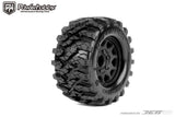 Powerhobby 1/10 2.8" MT Defender Belted Mounted Tires (2) w/ Removable Hex Wheels
