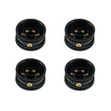 Powerhobby Brass Wheels 0.7" Black (4) Axial SCX30