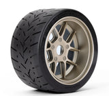 Powerhobby 1/8 Gripper 54/100 Belted Mounted Tires 17mm Gold Wheels V2 (2)