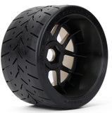 Powerhobby 1/8 Gripper 54/100 Belted Mounted Tires 17mm Gold Wheels V2 (2)