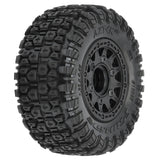 Pro-Line Racing 1/10 Aztek M2 F/R 2.2"/3.0" SC MTD 12mm & 14mm Black Raid Wheels (2)