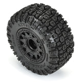 Pro-Line Racing 1/10 Aztek M2 F/R 2.2"/3.0" SC MTD 12mm & 14mm Black Raid Wheels (2)