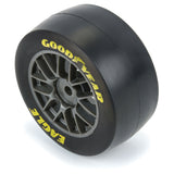 Pro-Line Racing 1/12 Goodyear Eagle Soft Tire F/R MTD Gray Wheels (4): Losi NASCAR - PRO1030411